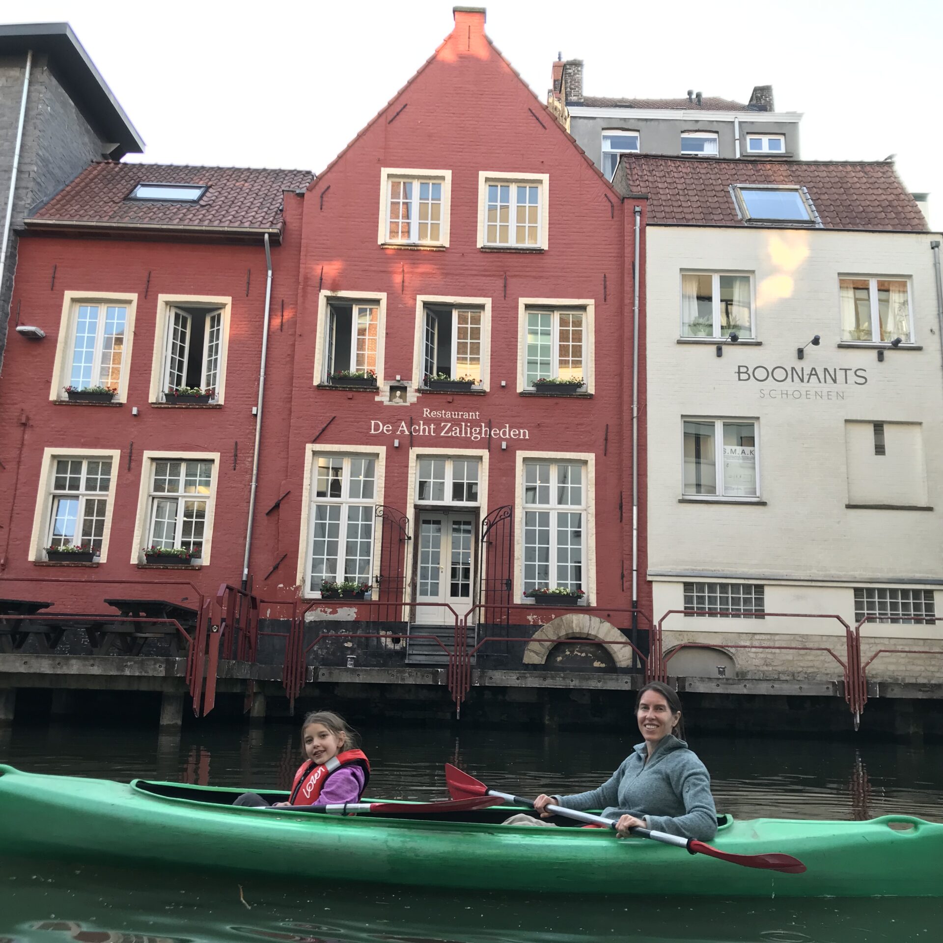 Kayaking in Ghent