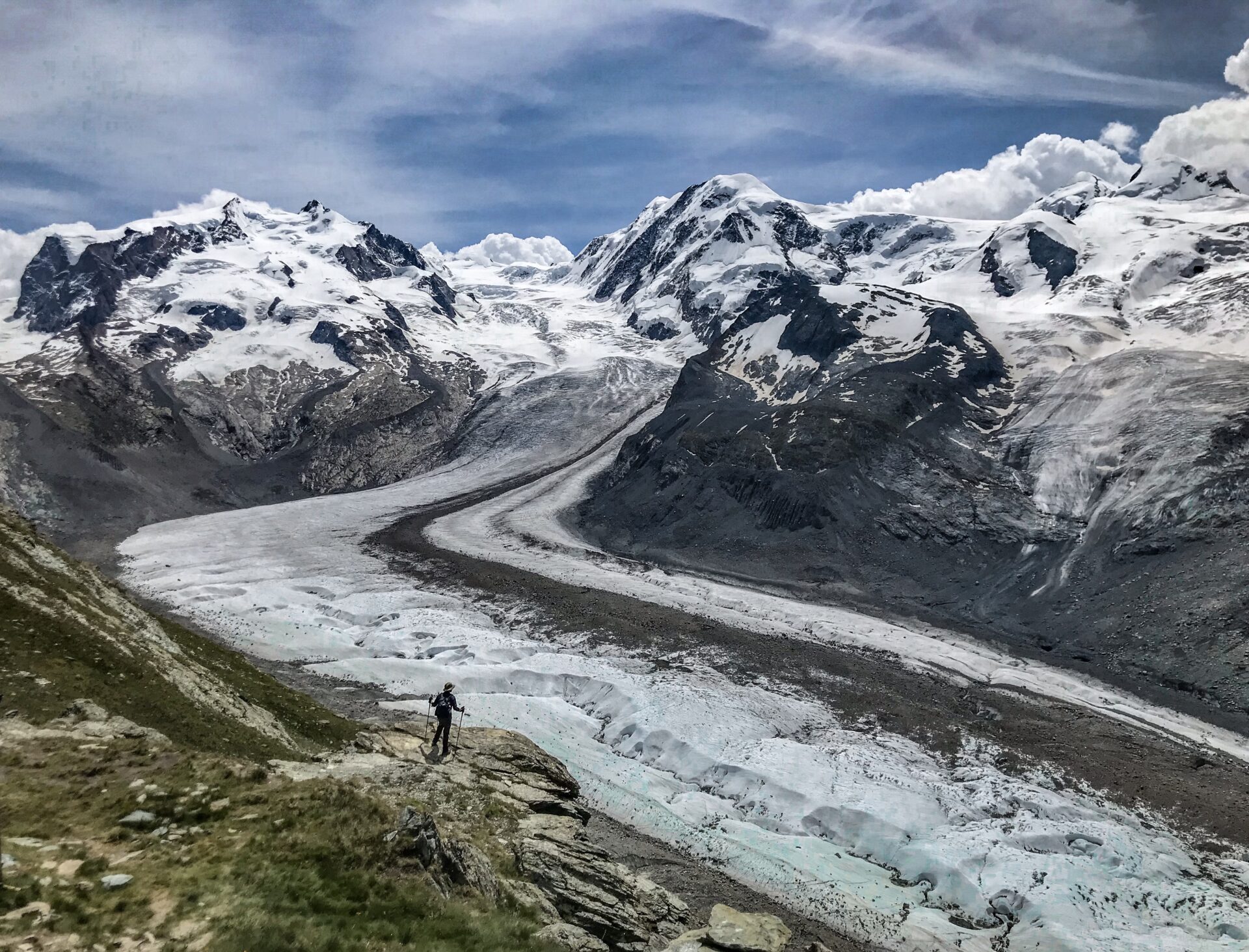 Gornergrat glacier