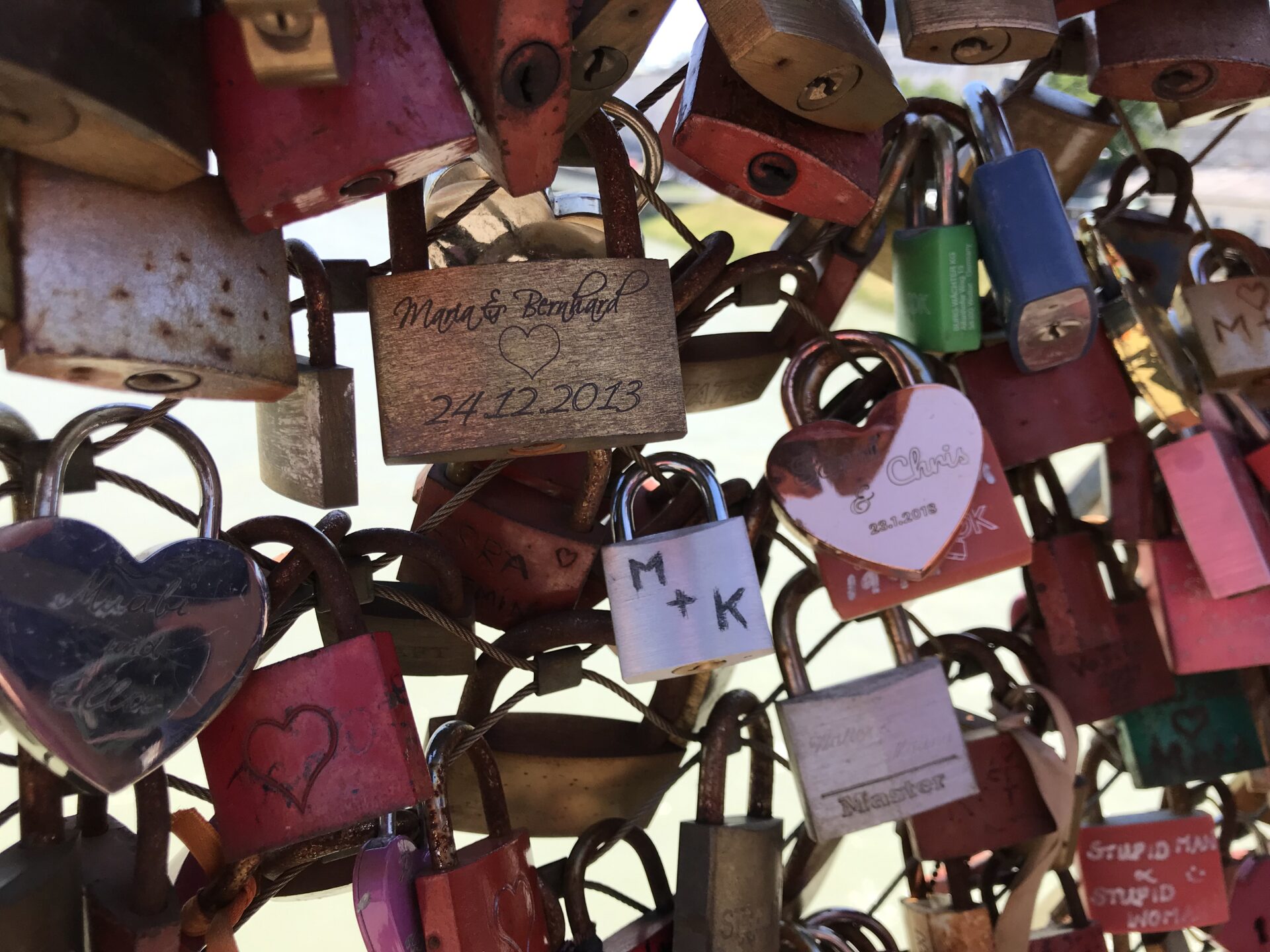 Makartsteg Love Lock Bridge