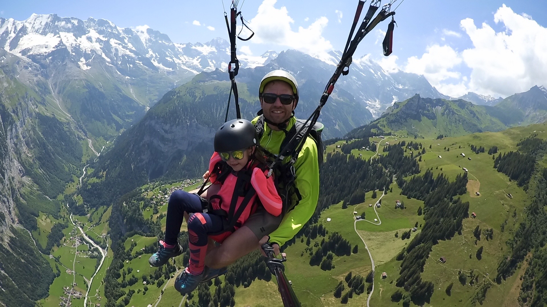 Paragliding Wengen