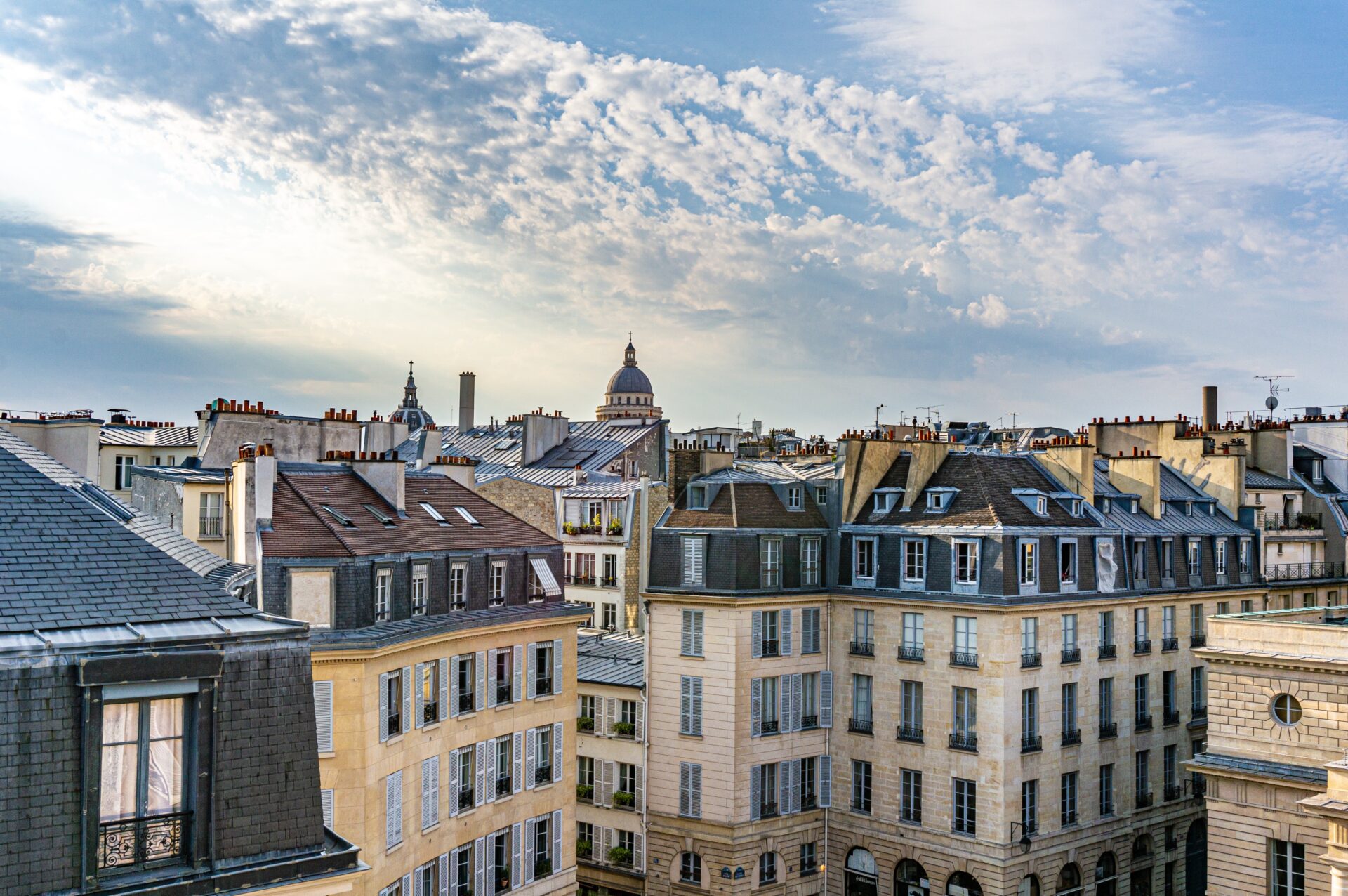 Paris out the window