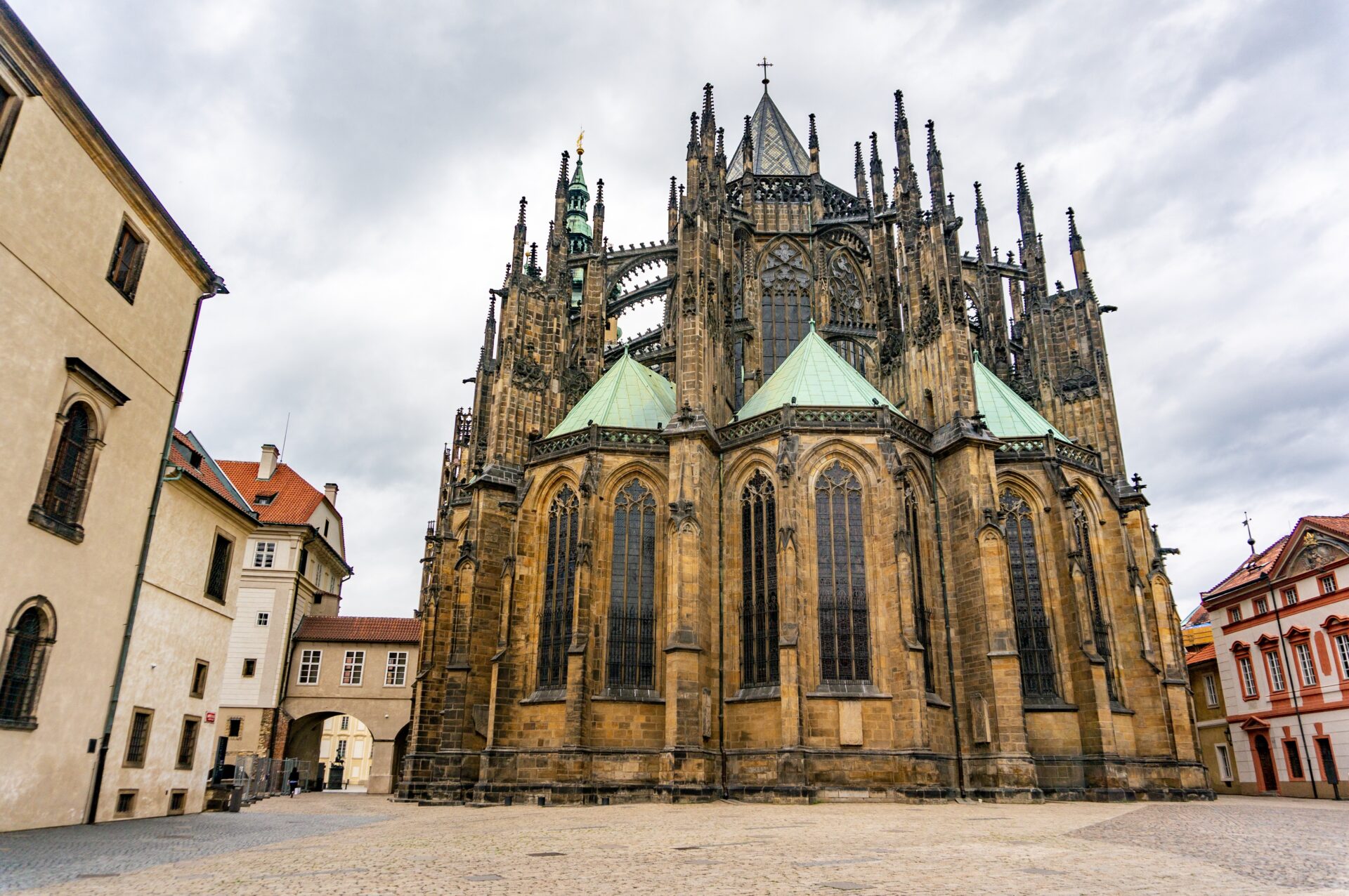 View St Vitus Cathedral