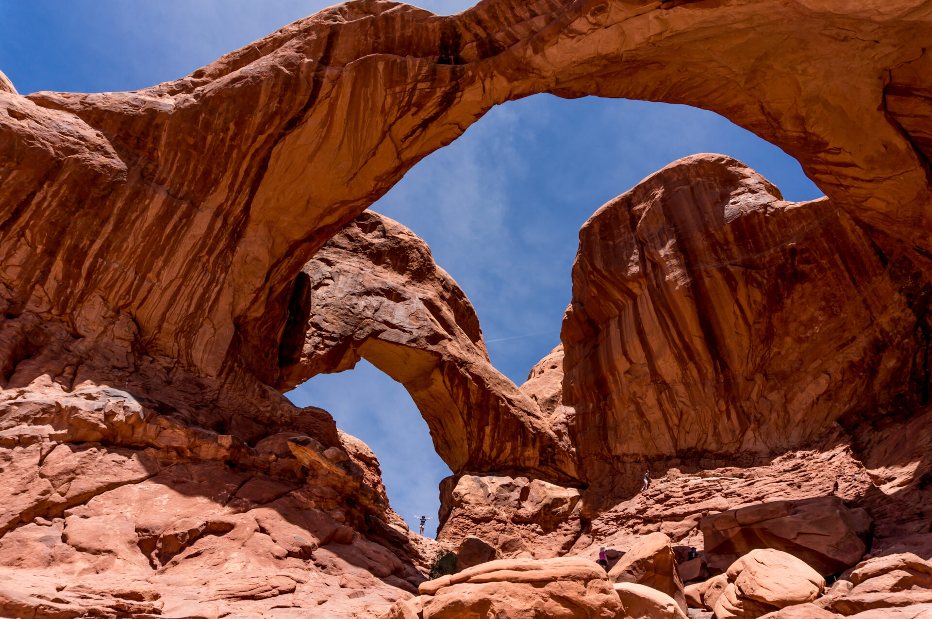 Double Arch arches national park